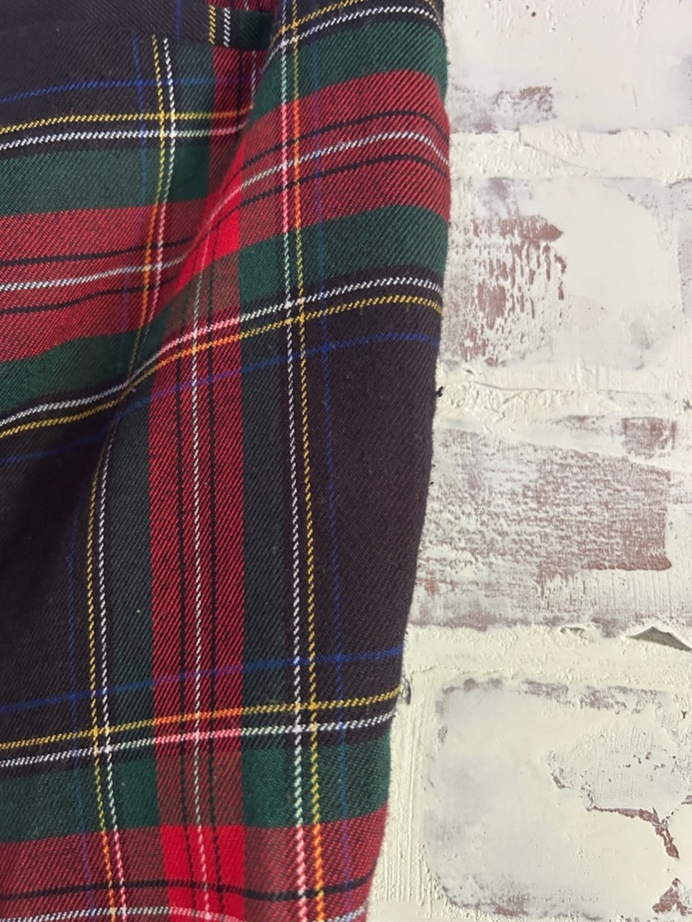 Lauren Ralph Lauren Women’s Size 6 Tartan Plaid Dress Pants Red Green Preppy - Picture 7 of 10